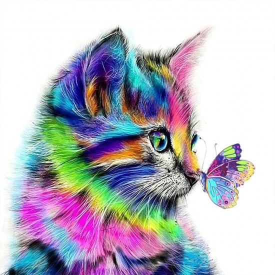 LAST DAY 80% OFF-Cat Kisses Butterfly