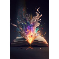 LAST DAY 80% OFF-A Book With A Flame And A Book On It