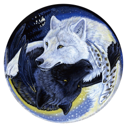 LAST DAY 80% OFF-Black And White Wolf