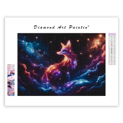 LAST DAY 80% OFF-A fox in space with a nebula