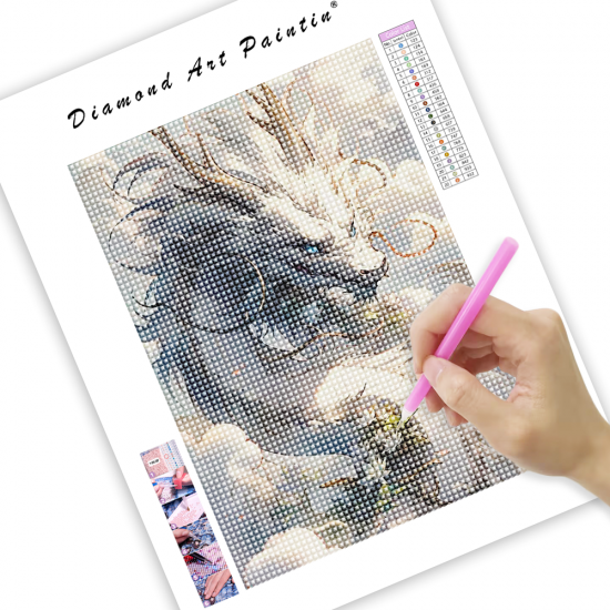 LAST DAY 80% OFF-Chinese dragon flying in auspicious clouds