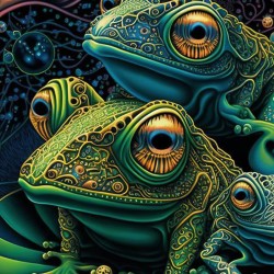 LAST DAY 80% OFF-Happy Frogs Tapestry