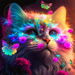 LAST DAY 80% OFF-Cat Butterfly