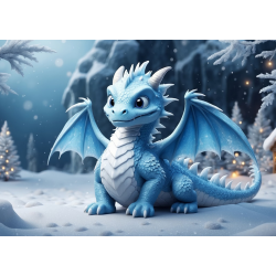 LAST DAY 80% OFF-Christmas Year of the Dragon Snow