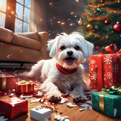 LAST DAY 80% OFF-Christmas Wonderland Dog
