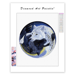 LAST DAY 80% OFF-Black And White Wolf